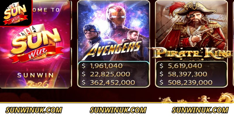 Pirate King Sunwin - Hành Trình Truy Tìm Kho Báu Đại Dương 1 Khám phá thế giới hải tặc kỳ thú cùng cơ hội nổ hũ khổng lồ mỗi ngày